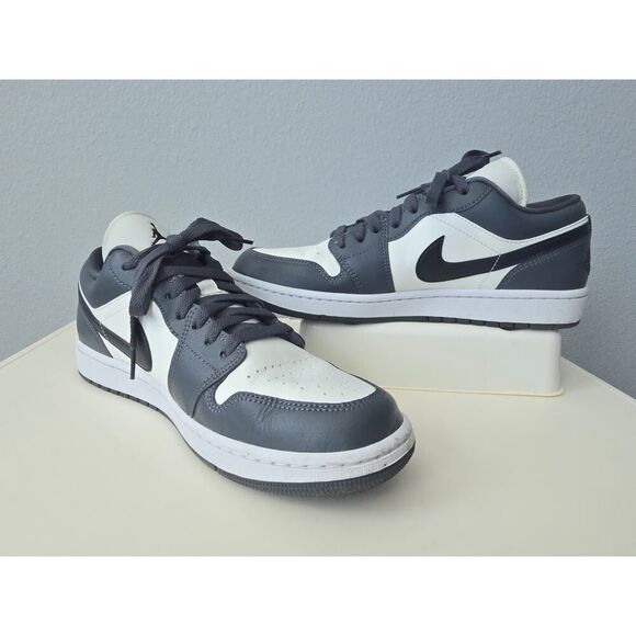 Nike Air Jordan 1 Low Black White DC0774-102 Men’s Size 10.5 OG Style Streetwear main image 5
